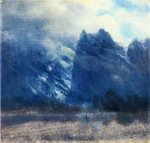Yosemite Valley-Twin Peaks - Albert Bierstadt Oil Painting