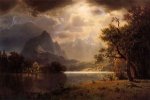 Estes Park, Colorado - Albert Bierstadt Oil Painting
