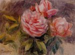 Roses II - Pierre Auguste Renoir Oil Painting