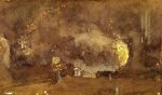 The Fire Wheel - James Abbott McNeill Whistler Oil Painting