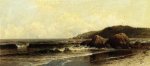 Breaking Surf - Alfred Thompson Bricher Oil Painting