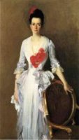 Mrs. Archibald Douglas Dick (nee Isabelle Parrott) (1863-1xxx) - Oil Painting Reproduction On Canvas