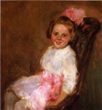 Portrait of Helen, Daughter of the Artist - William Merritt Chase Oil Painting Mary Cassatt Oil Painting