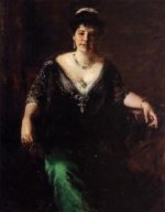 Portrait of Mrs. William Merritt Chase - Oil Painting Reproduction On Canvas