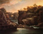 Norwich Falls - John Trumbull Oil Painting