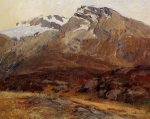 Coming Down from Mont Blanc - John Singer Sargent Oil Painting