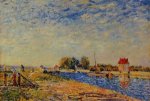 Morning Sun, Saint-Mammes - Oil Painting Reproduction On Canvas