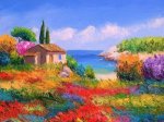 Fantasy Garden - Oil Painting Reproduction On Canvas
