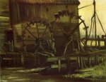 Water Wheels of Mill at Gennep - Vincent Van Gogh Oil Painting