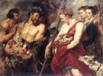 Diana Returning from Hunt - Peter Paul Rubens Oil Painting