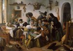 In Luxury Beware - Jan Steen oil painting