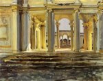 Villa Papa Giulla - John Singer Sargent Oil Painting