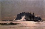 Freeing a Square Rigger - William Bradford Oil Painting
