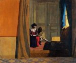 Woman Reading to a Little Girl - Oil Painting Reproduction On Canvas