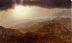 Storm in the Mountains - Frederic Edwin Church Oil Painting