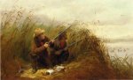 Duck Shooting with Decoys - Arthur Fitzwilliam Tait Oil Painting