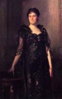 Mrs. Charles F. St. Clair Anstruther-Thompson, nee Agnes - Oil Painting Reproduction On Canvas
