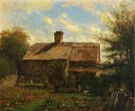 Old House, Westport - Thomas Worthington Whittredge Oil Painting