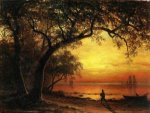 Island of New Providence - Albert Bierstadt Oil Painting
