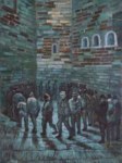 The Prison Exercise Yard - Vincent Van Gogh Oil Painting