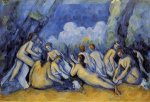 The Large Bathers III - Paul Cezanne oil painting