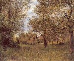 The Small Meadow at By - Alfred Sisley Oil Painting