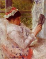 Woman Reading II - Oil Painting Reproduction On Canvas
