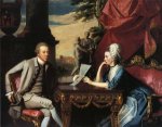 Mr. and Mrs. Ralph Izard (Alice Delancey) - John Singleton Copley Oil Painting