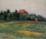 Norman Landscape - Gustave Caillebotte Oil Painting
