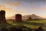 Roman Campagna - Thomas Cole Oil Painting