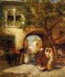 By the City Gate - Frederick Arthur Bridgeman oil painting