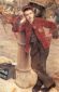 London Bootblack - Jules Bastien-Lepage Oil Painting