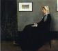 Arrangement in Grey and Black: Portrait of the Painter's Mother - Oil Painting Reproduction On Canvas