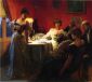 A Supper Party - Julius LeBlanc Stewart Oil Painting