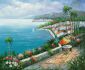 View from the Resort - Oil Painting Reproduction On Canvas