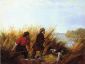 Duck Shooting: A Good Shot - Arthur Fitzwilliam Tait Oil Painting