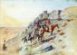 Sighting the Enemy - Charles Marion Russell Oil Painting