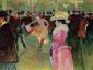 Dance at the Moulin Rouge - Henri De Toulouse-Lautrec Oil Painting