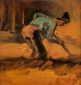 Man Digging - Vincent Van Gogh Oil Painting