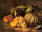 Still Life with Cantaloupe - William Mason Brown Oil Painting