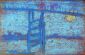 Nocturne: Battersea Bridge - James Abbott McNeill Whistler Oil Painting