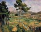 Mount Sainte-Victoire as seen from Bellevue - Paul Cezanne Oil Painting