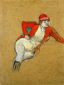 La Macarona in Riding Habit - Henri De Toulouse-Lautrec Oil Painting