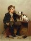 My Best Friend - John George Brown Oil Painting