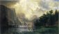 Among the Siera Navada Mountains, California - Albert Bierstadt Oil Painting