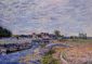Saint-Mammes Dam II - Oil Painting Reproduction On Canvas