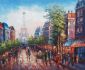 Parisian Summer - Oil Painting Reproduction On Canvas