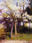 Trees at Gertz - Robert Vonnoh Oil Painting