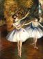 Dancers In Repose - Oil Painting Reproduction On Canvas