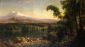 Figures in an Ecuadorian Landscape - Frederic Edwin Church Oil Painting